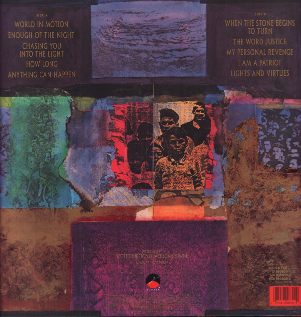 Jackson Browne - World In Motion - Lp