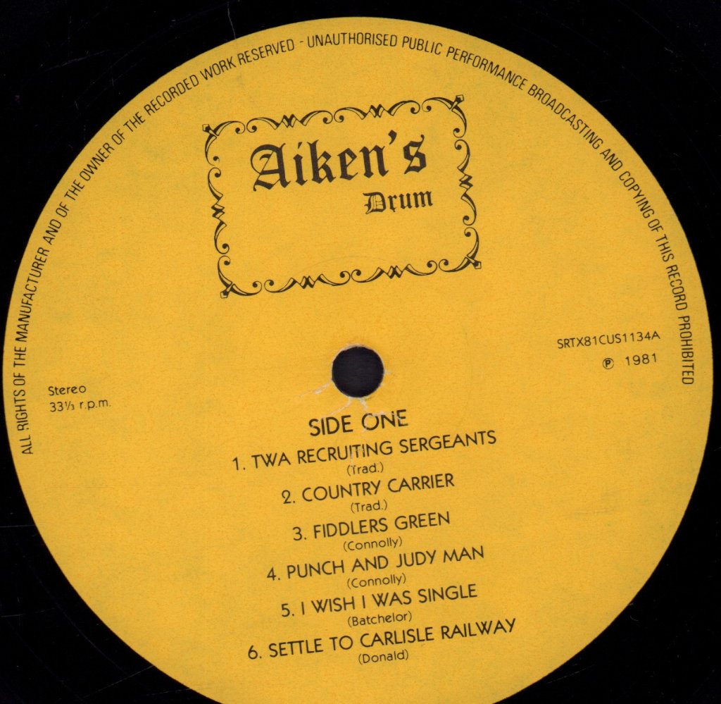 Aiken's Drum - Aiken's Drum - Lp