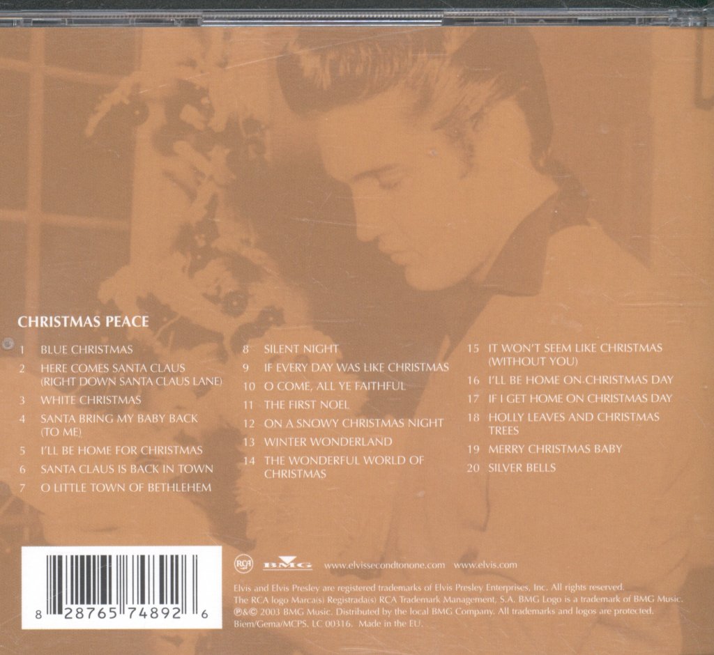 Elvis Presley - Christmas Peace - Cd