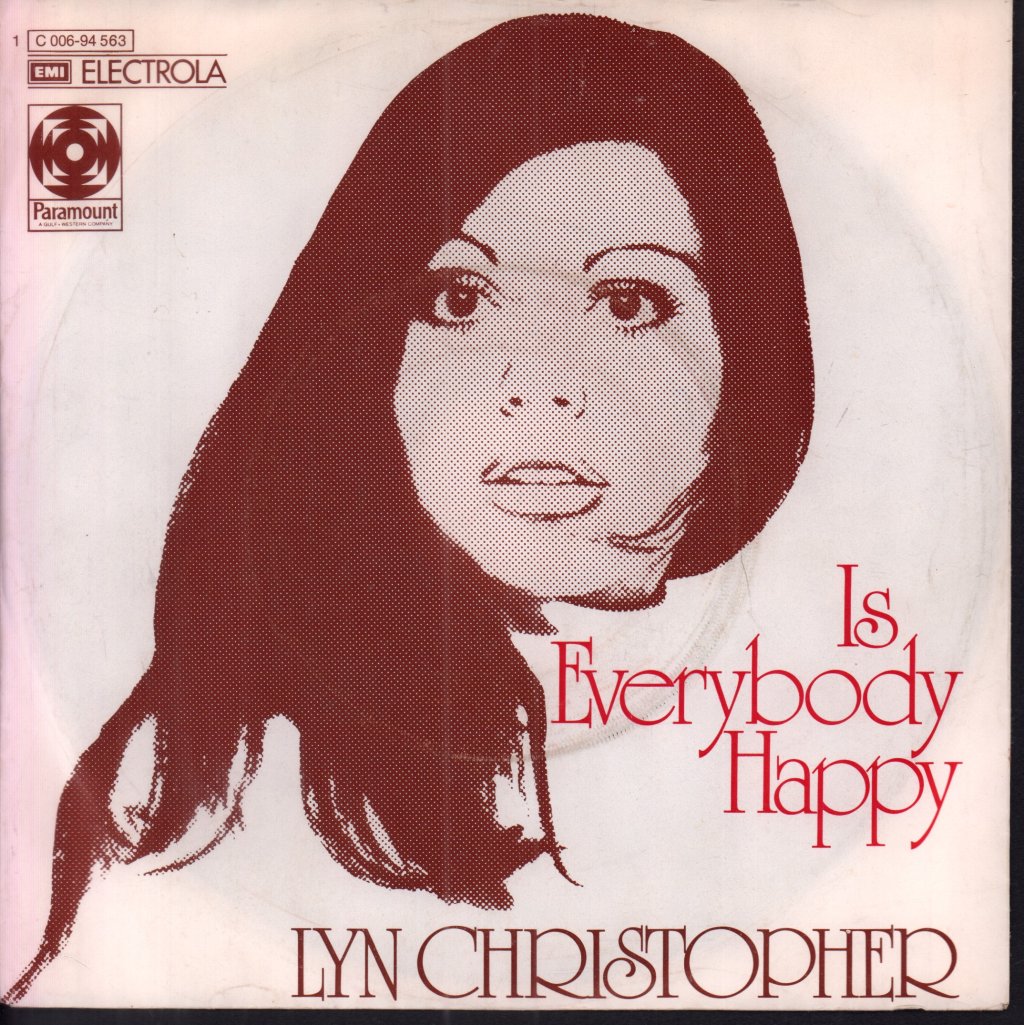 Lyn Christopher - Is Everybody Happy - 7 Inch