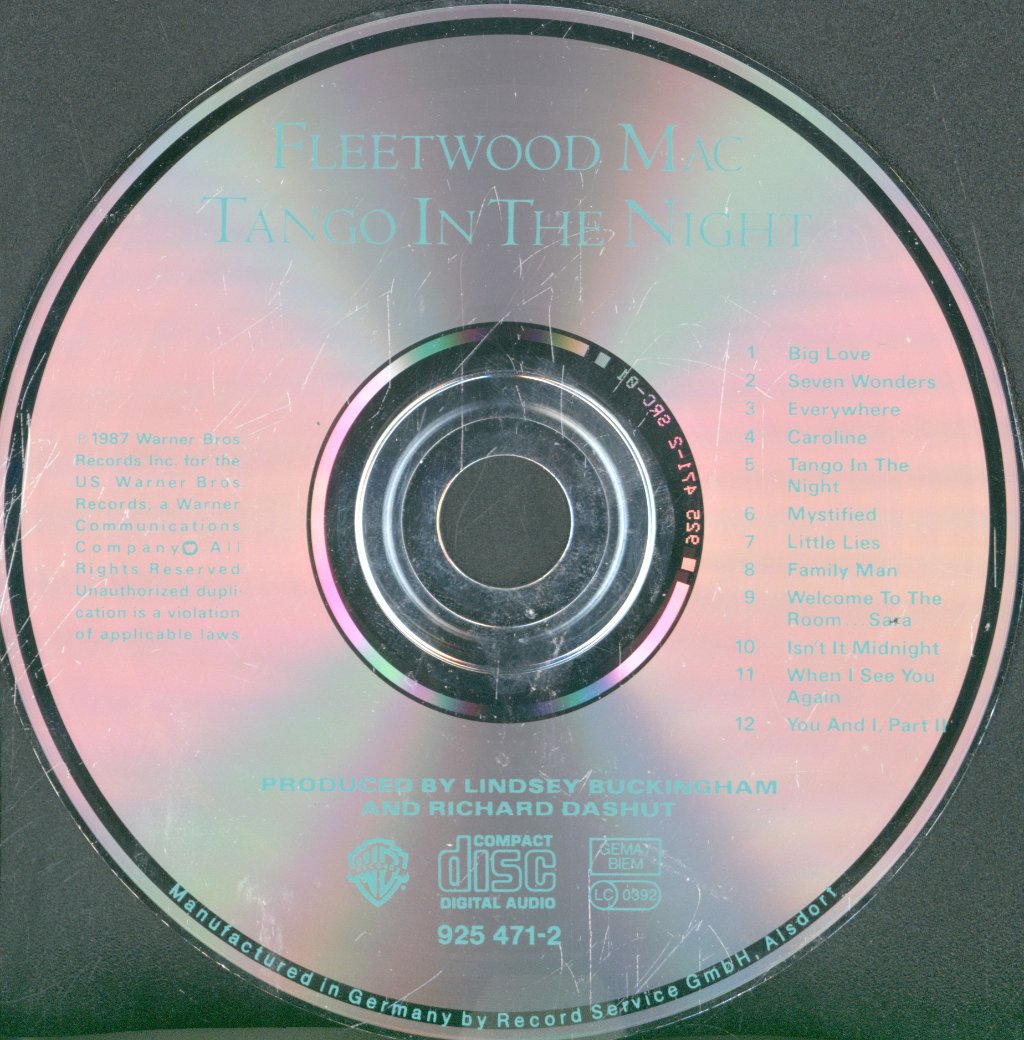 Fleetwood Mac - Tango In The Night - Cd