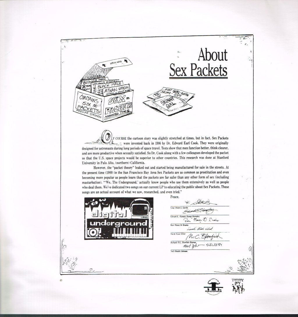Digital Underground - Doowutchyalike/Packet Man - 12 Inch