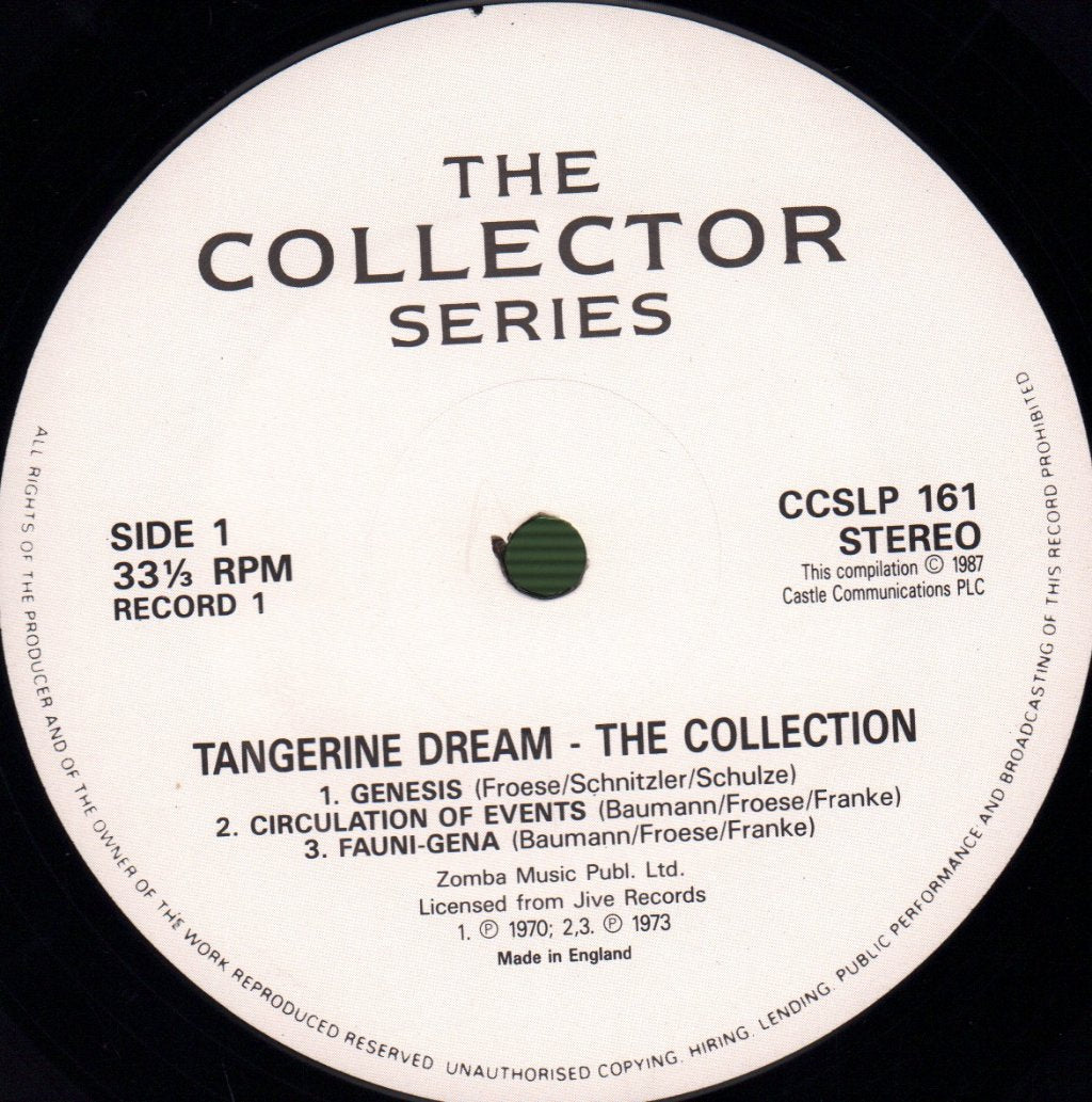 Tangerine Dream - Collection - Double Lp