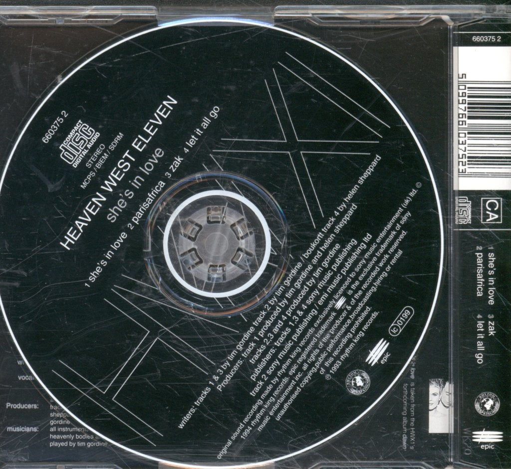 Heaven West Eleven - She's In Love - Cd