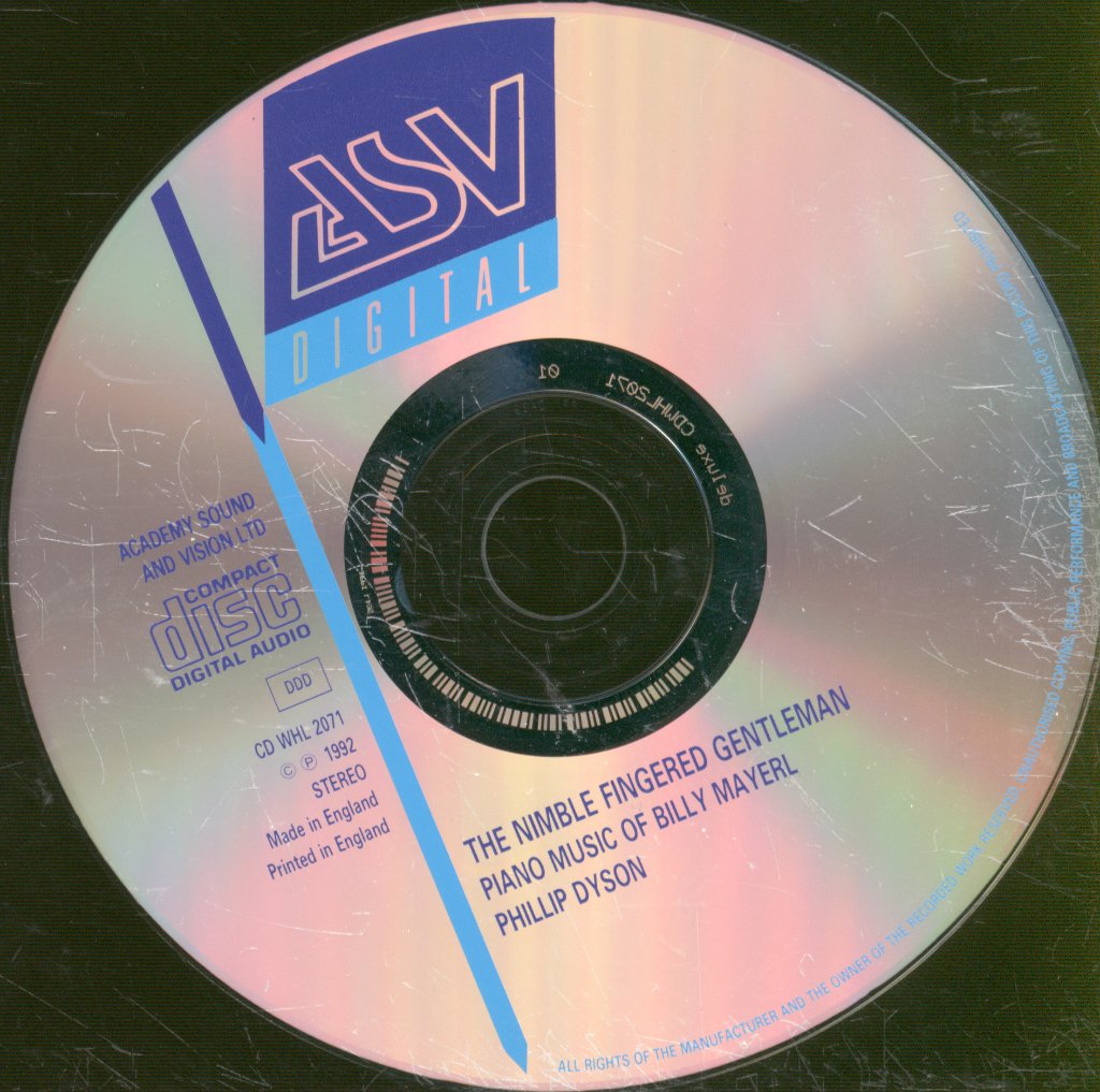 Phillip Dyson - Piano Music of Billy Mayerl - Cd