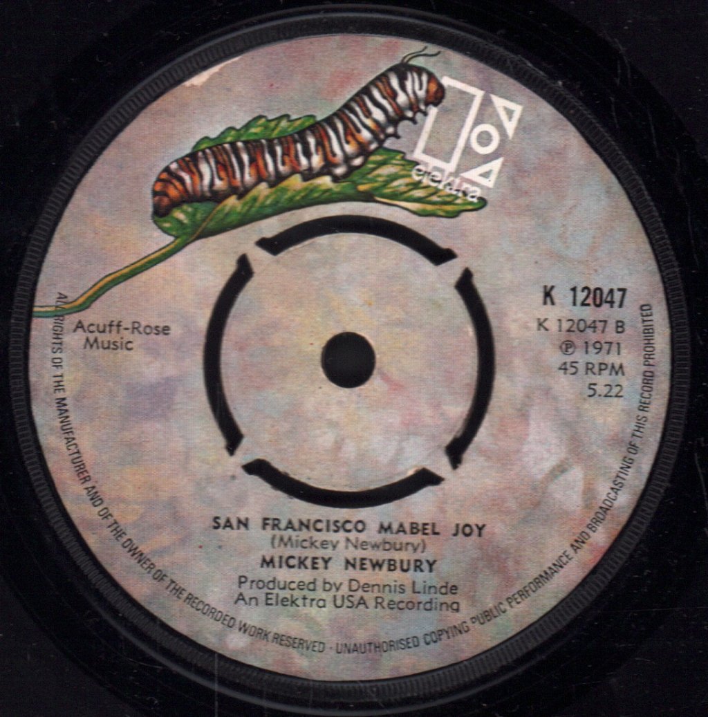 Mickey Newbury - An American Trilogy - 7 Inch