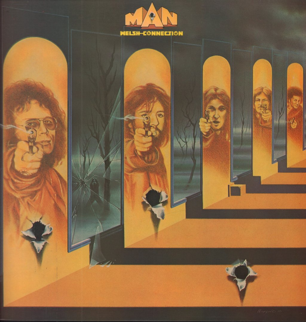 Man (Welsh Progressive Rock Group) - Welsh Connection - Lp
