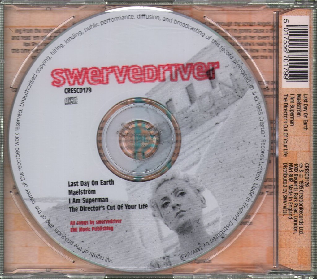 Swervedriver - Last Day On Earth - Cd
