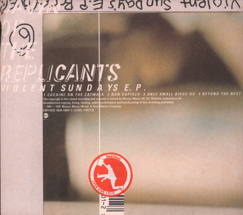 Dawn Of The Replicants - Violent Sundays Ep - Cd