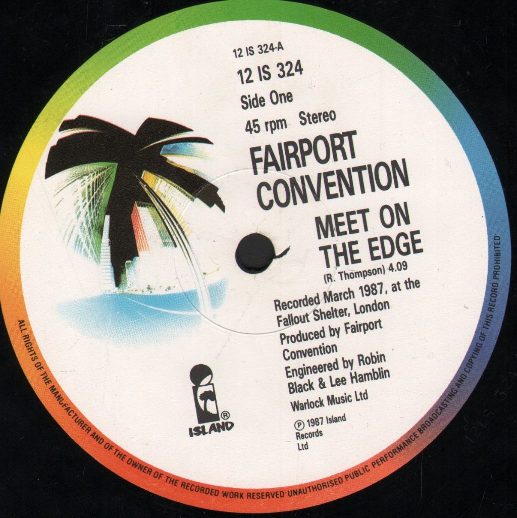 Fairport Convention - Meet On The Ledge - 12 Inch