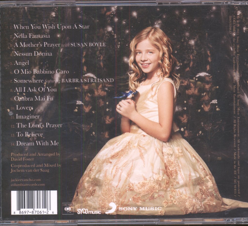 Jackie Evancho - Dream With Me - Cd
