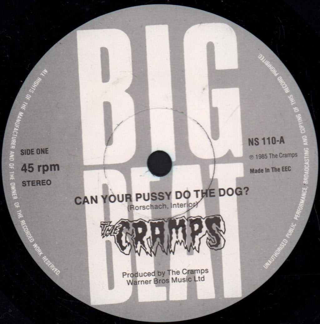 Cramps - Can Your Pussy Do The Dog - 7 Inch