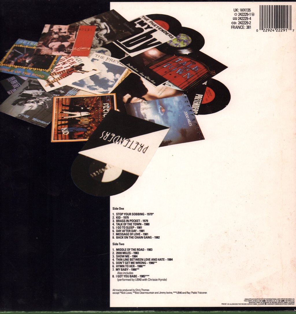 Pretenders - Singles - Lp