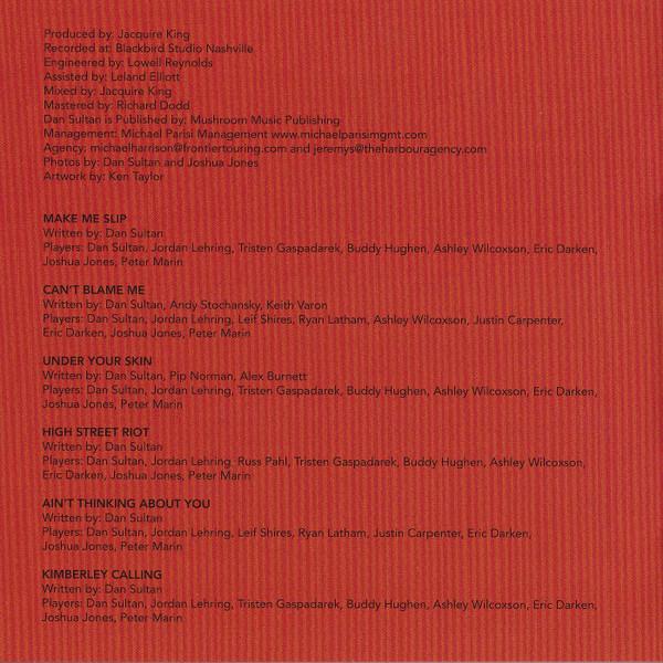 Dan Sultan - Blackbird - Cd