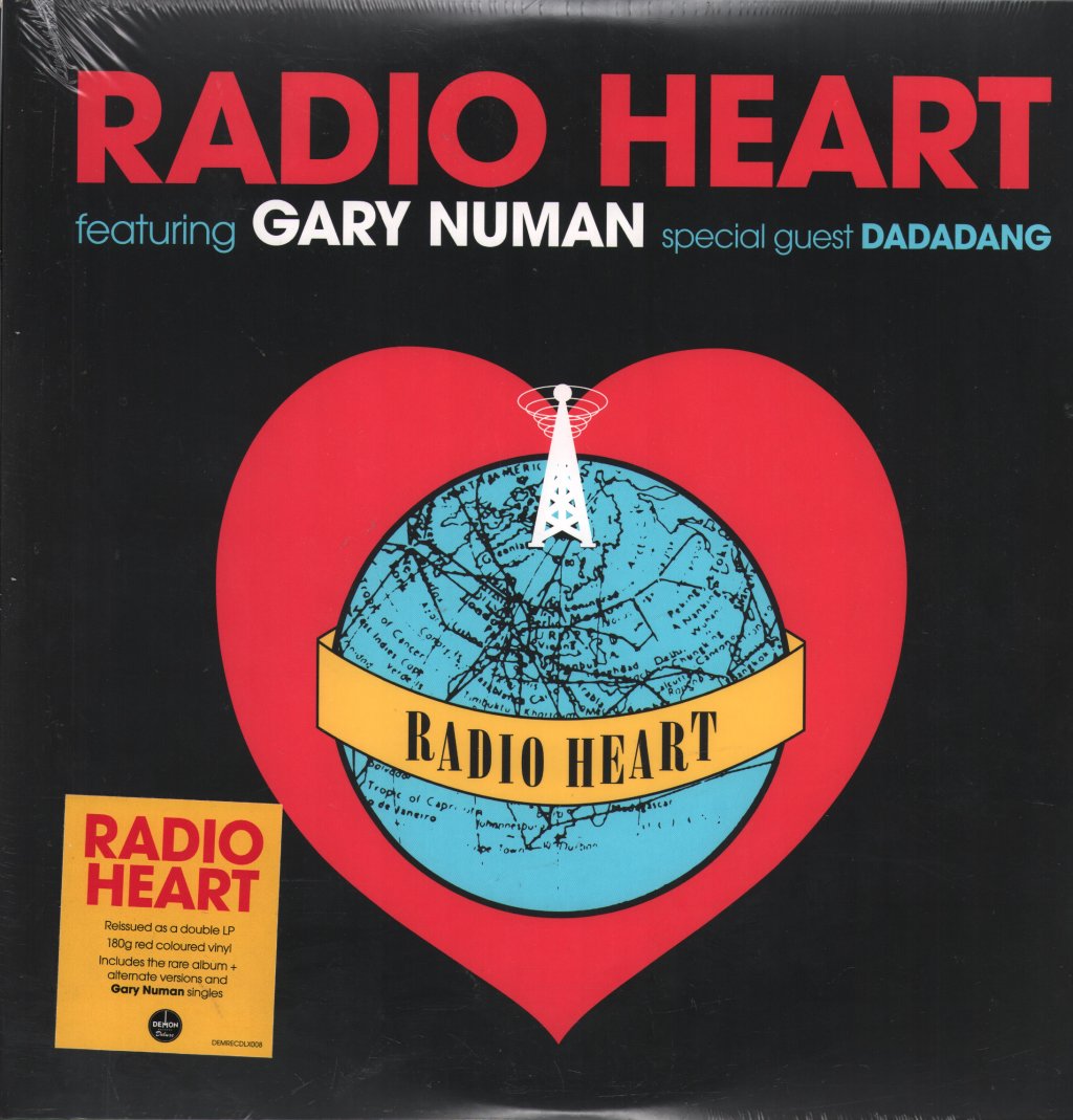 Radio Heart Featuring Gary Numan - Radio Heart - Double Lp