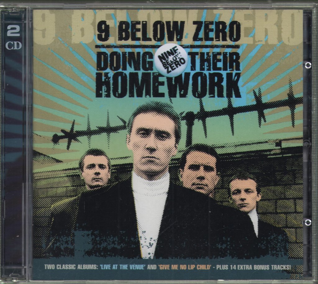 Nine Below Zero - Doing Their Homework - Double Cd