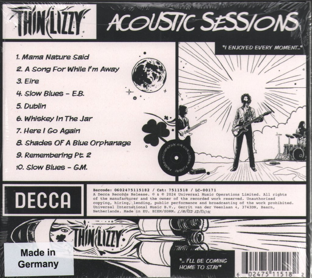 Thin Lizzy - Acoustic Sessions - Cd