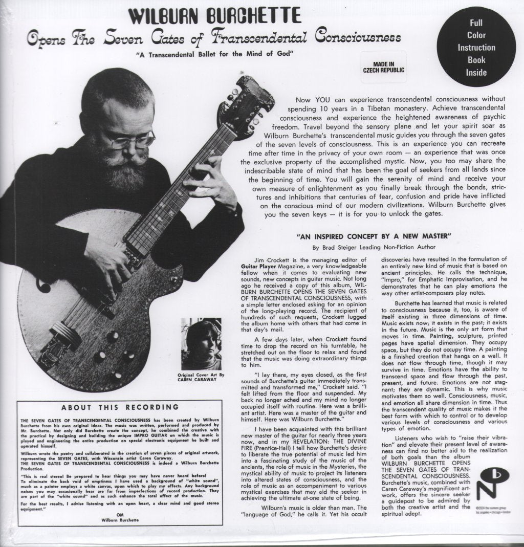 Master Wilburn Burchette - Opens the Seven Gates of Transcendental Consciousness - Lp