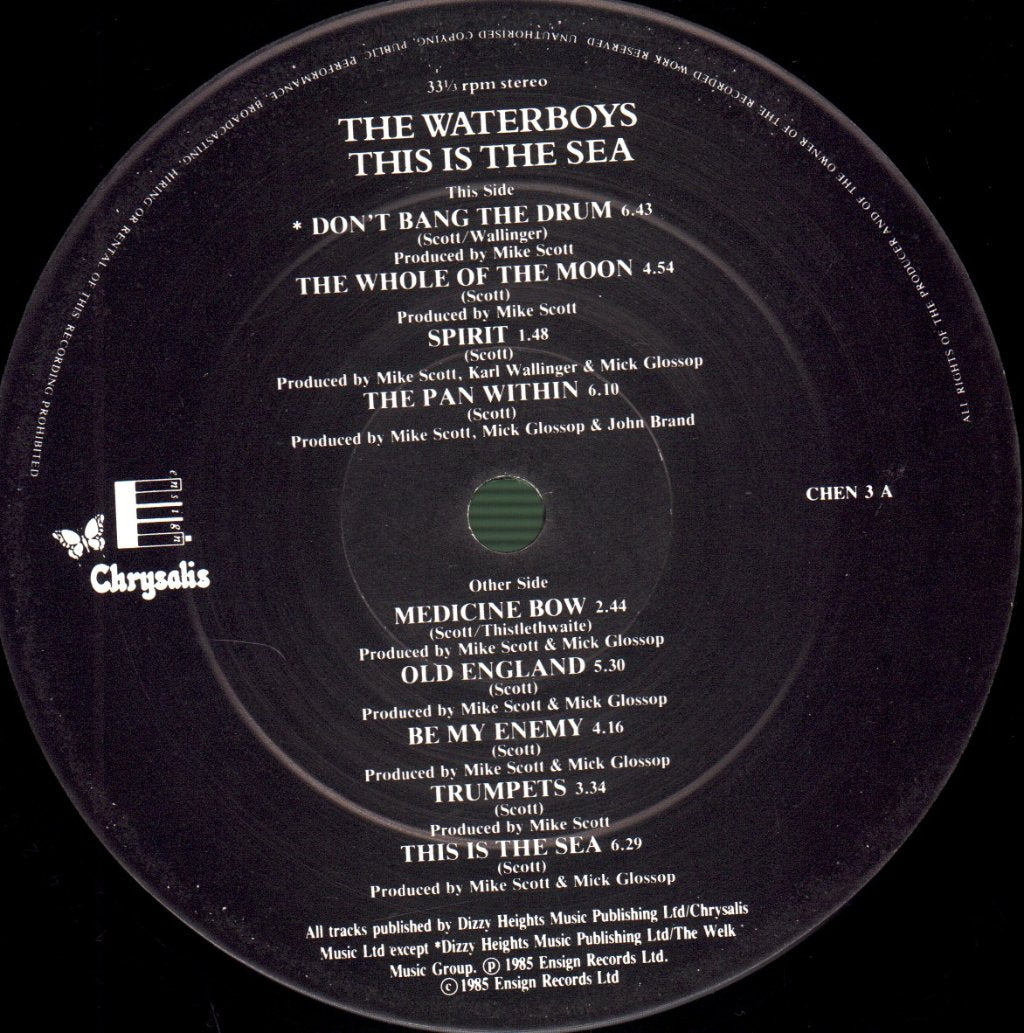 Waterboys - This Is The Sea - Lp