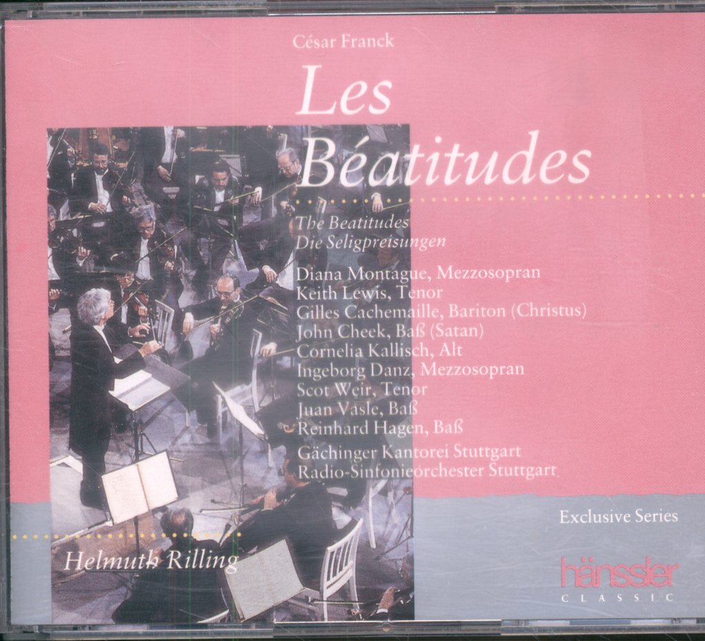 Radio-Sinfonieorchester Stuttgart, Helmuth Rilling - César Franck - Les Béatitudes = Die Seligpreisungen - Cd Set