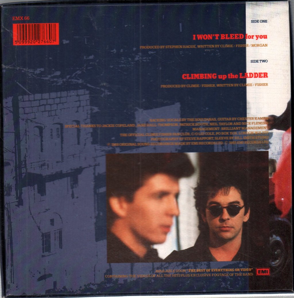 Climie Fisher - I Won't Bleed For You - 7 Inch Box Set