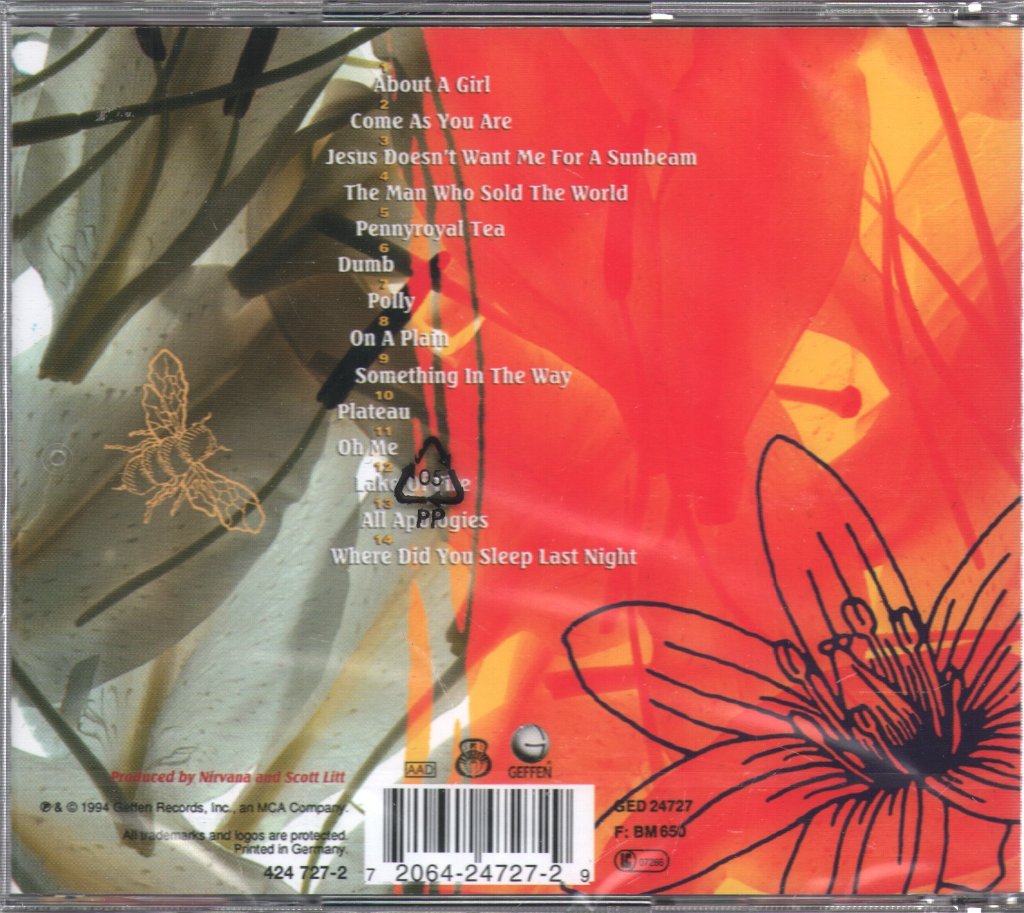 Nirvana - MTV Unplugged In New York - Cd