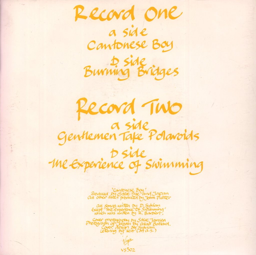 Japan - Cantonese Boy - Double 7 Inch