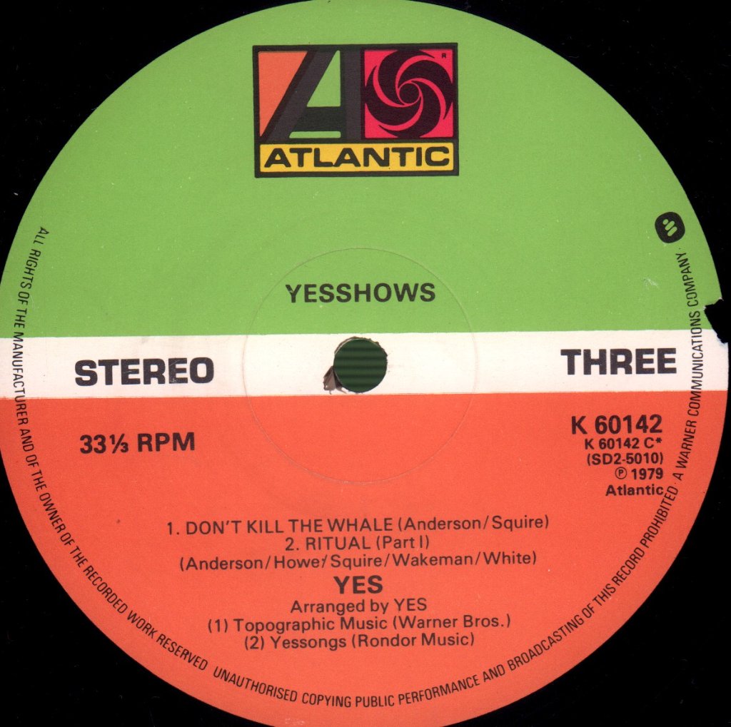 Yes - Yesshows - Double Lp