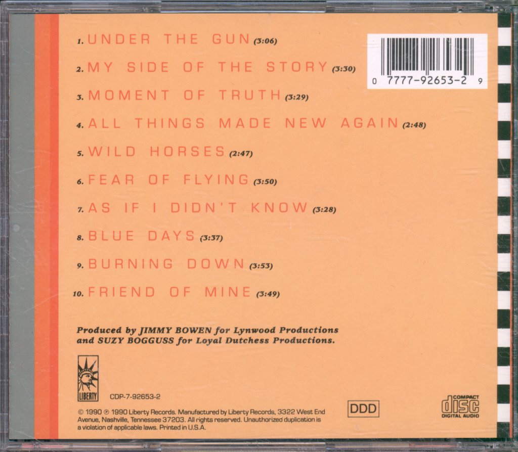 Suzy Bogguss - Moment Of Truth - Cd