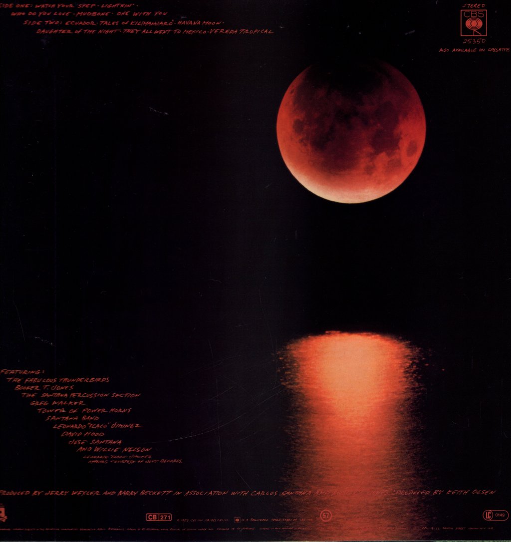 Carlos Santana - Havana Moon - Lp