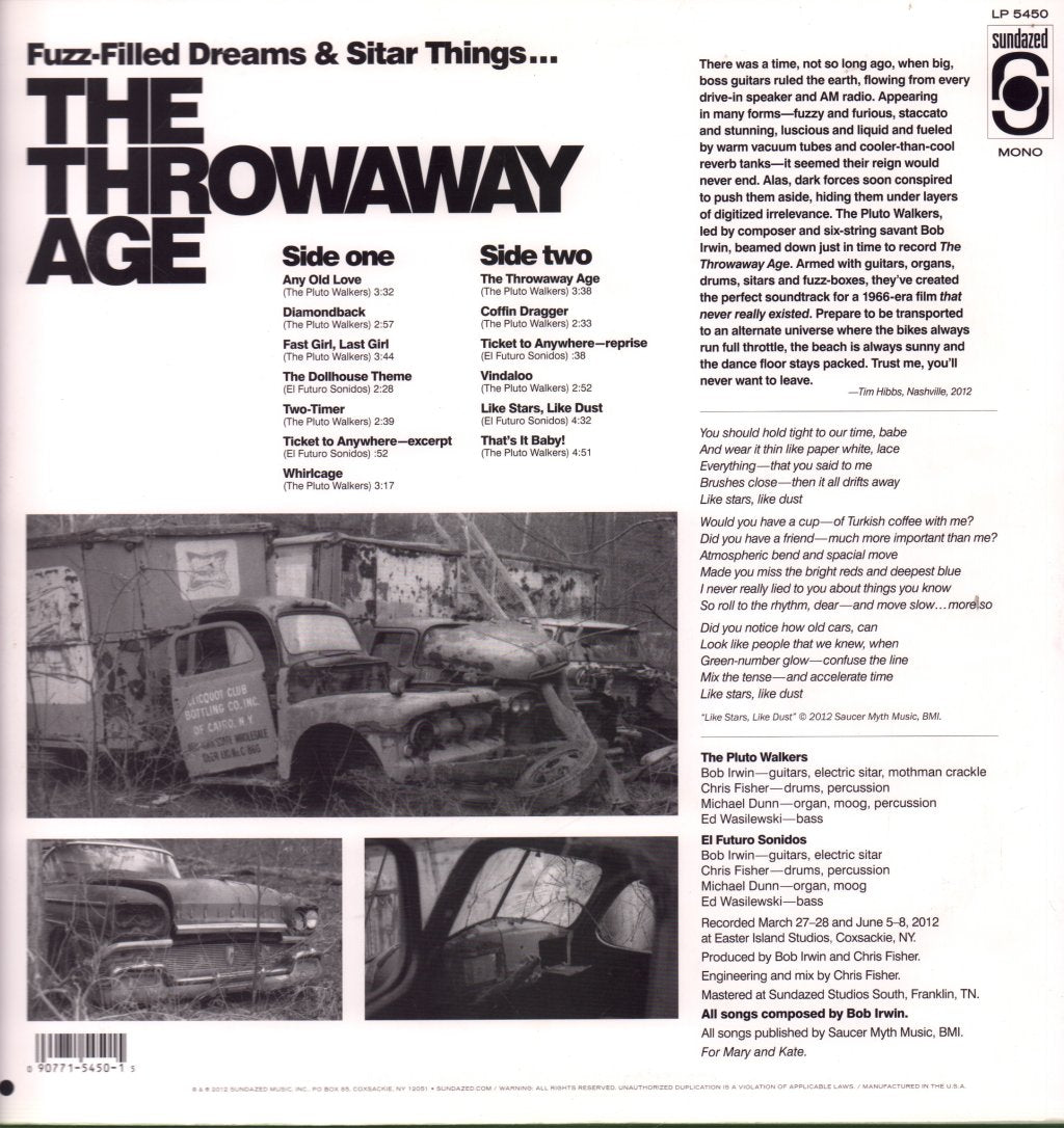 Bob Irwin - Throwaway Age (Original Soundtrack) - Lp