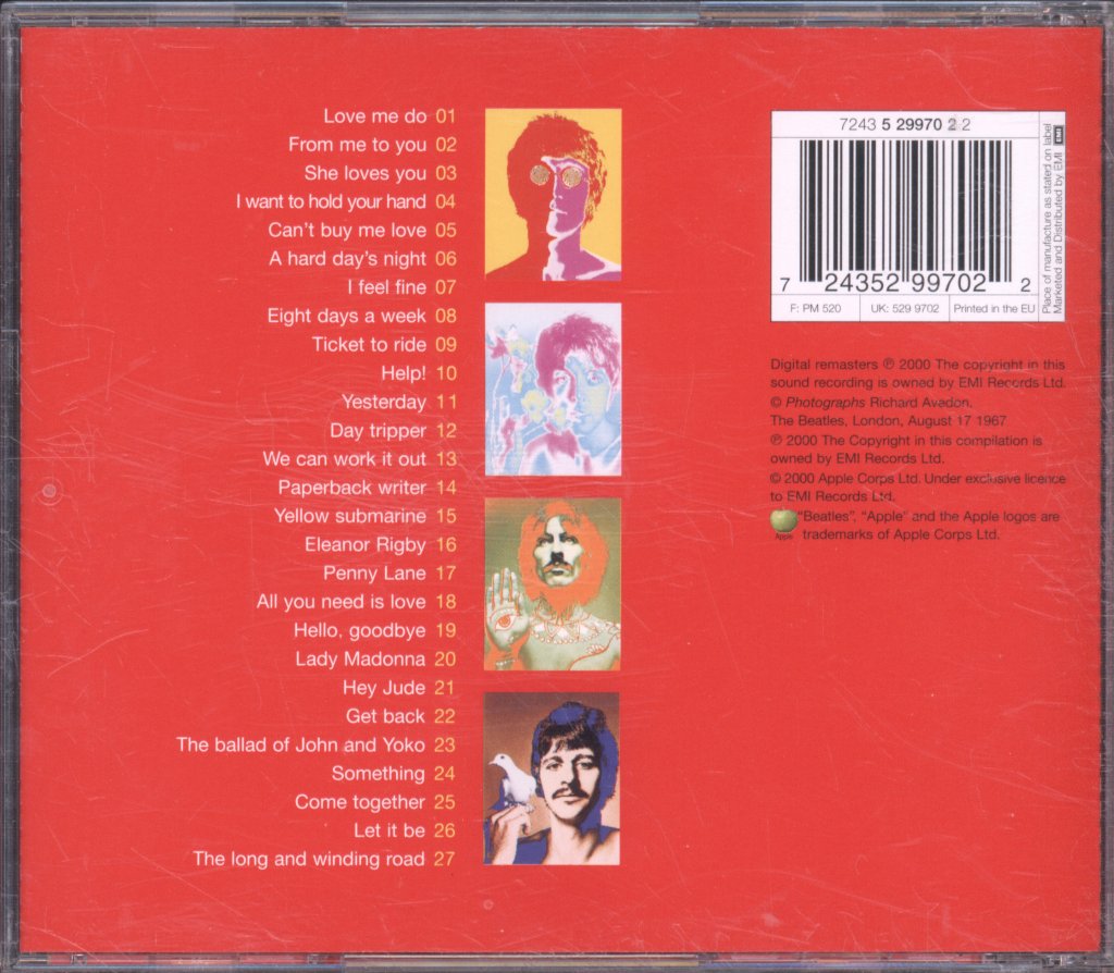 Beatles - 1 - Cd