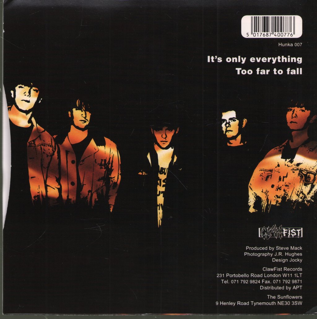 Sunflowers - It's Only Everything - 7 Inch