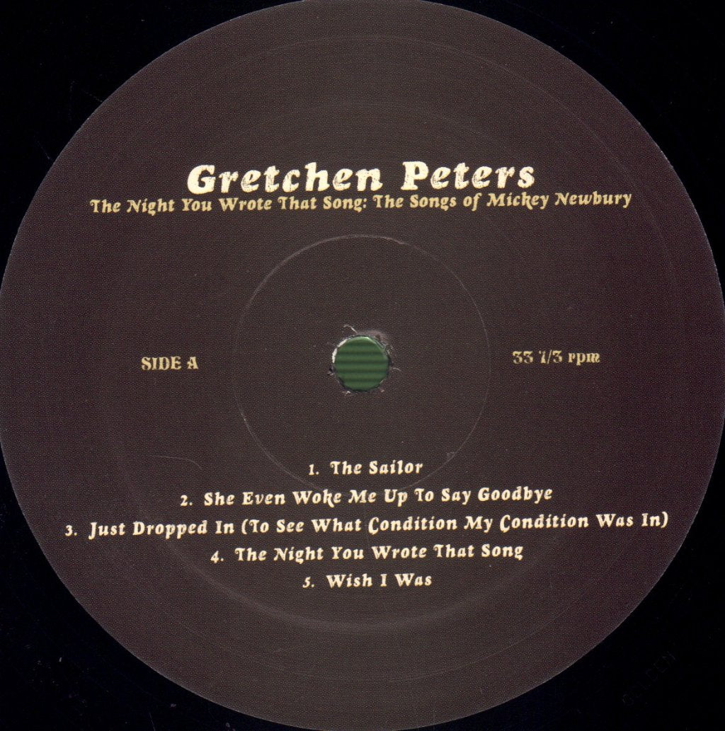 Gretchen Peters - Night You Wrote That Song: The Songs Of Mickey Newbury - Lp