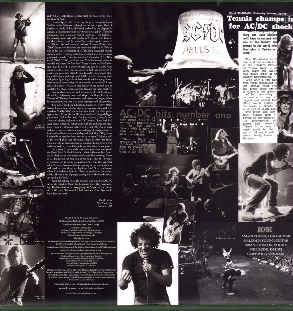 AC/DC - Back In Black - Lp