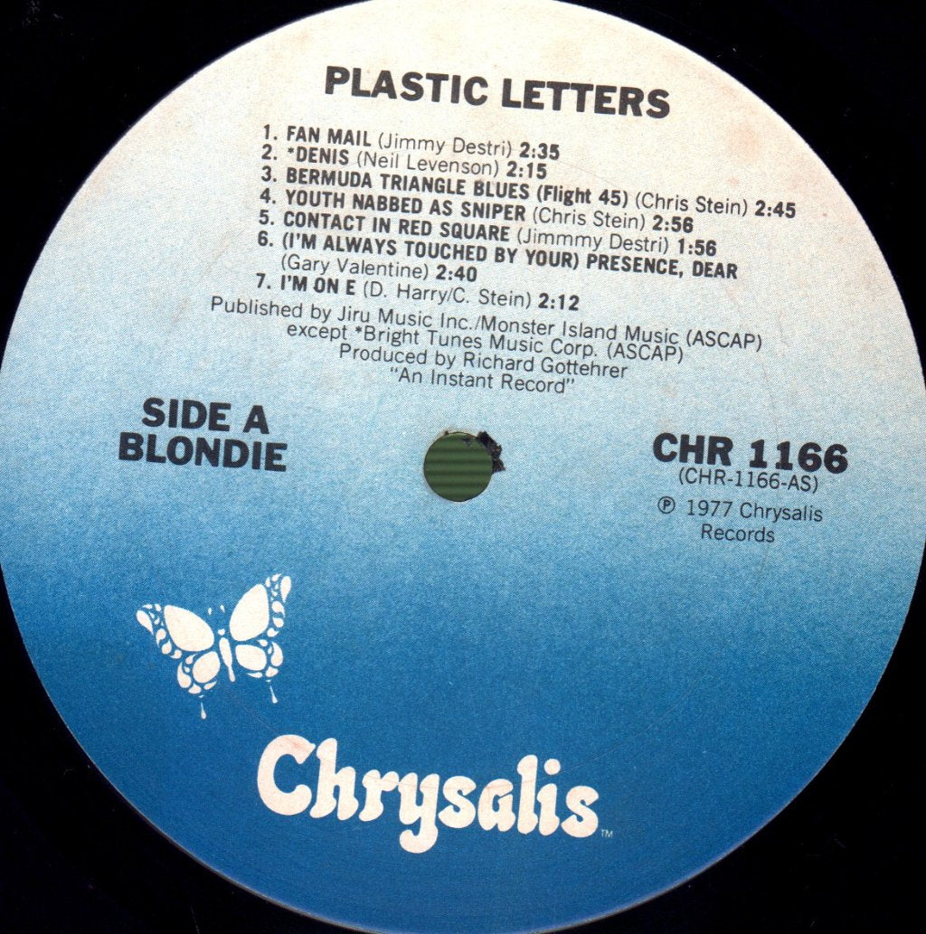 Blondie - Plastic Letters - Lp