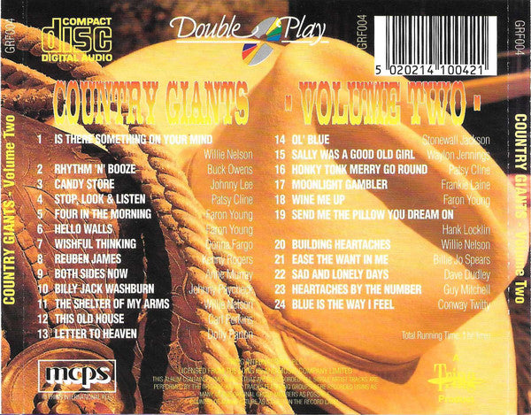 Various Artists - Country Giants Volume Two - Cd