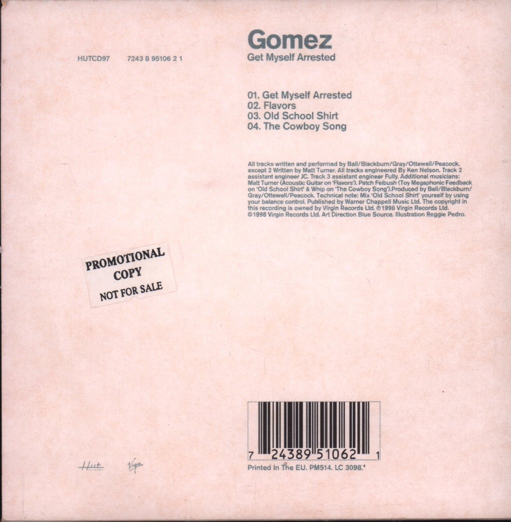 Gomez - Get Myself Arrested - Cd