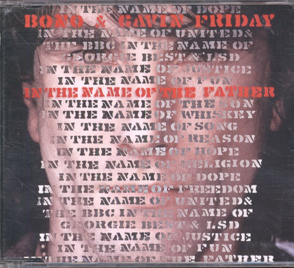 Bono And Gavin Friday - In The Name Of The Father - Cd