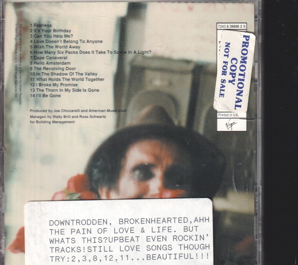 American Music Club - San Francisco - Cd