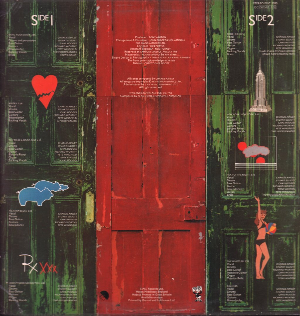 Charlie Ainley - Bang Your Door - Lp