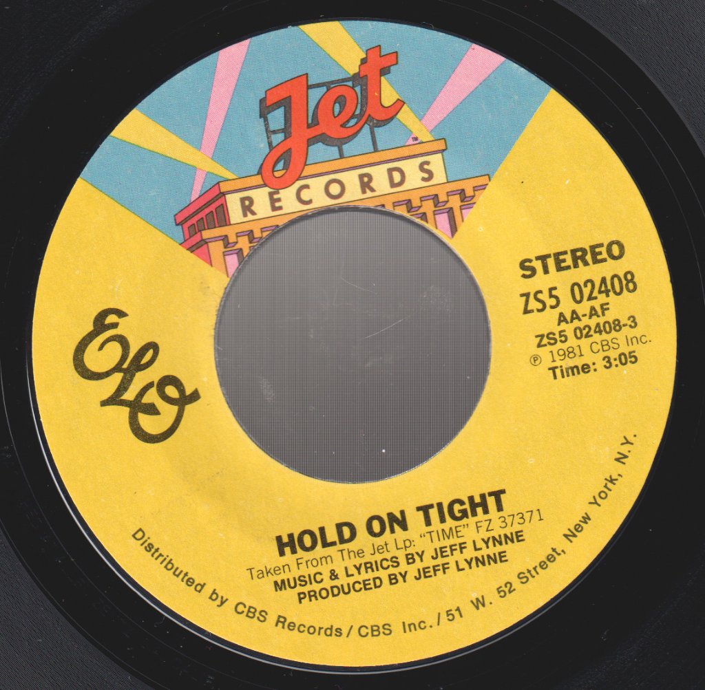 Electric Light Orchestra - Hold On Tight - 7 Inch