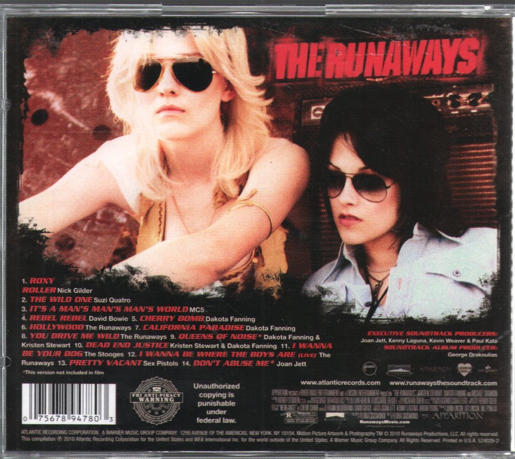 Various Artists - Runaways (Music From The Motion Picture) - Cd