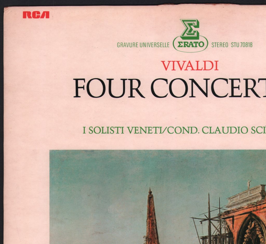 I Solisti Veneti / Claudio Scimone - Vivaldi - Four Concertos - Lp