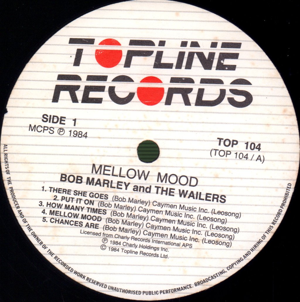 Bob Marley And The Wailers - Mellow Mood - Lp