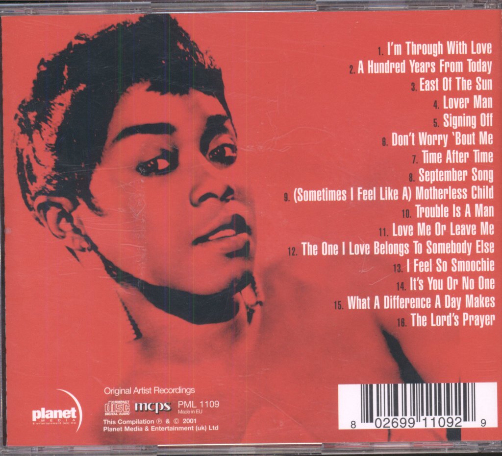Sarah Vaughan - I'm Through With Love - Cd