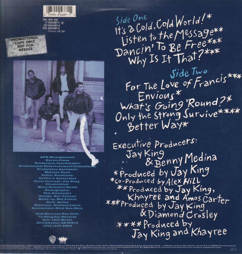 Club Nouveau - Listen To The Message - Lp