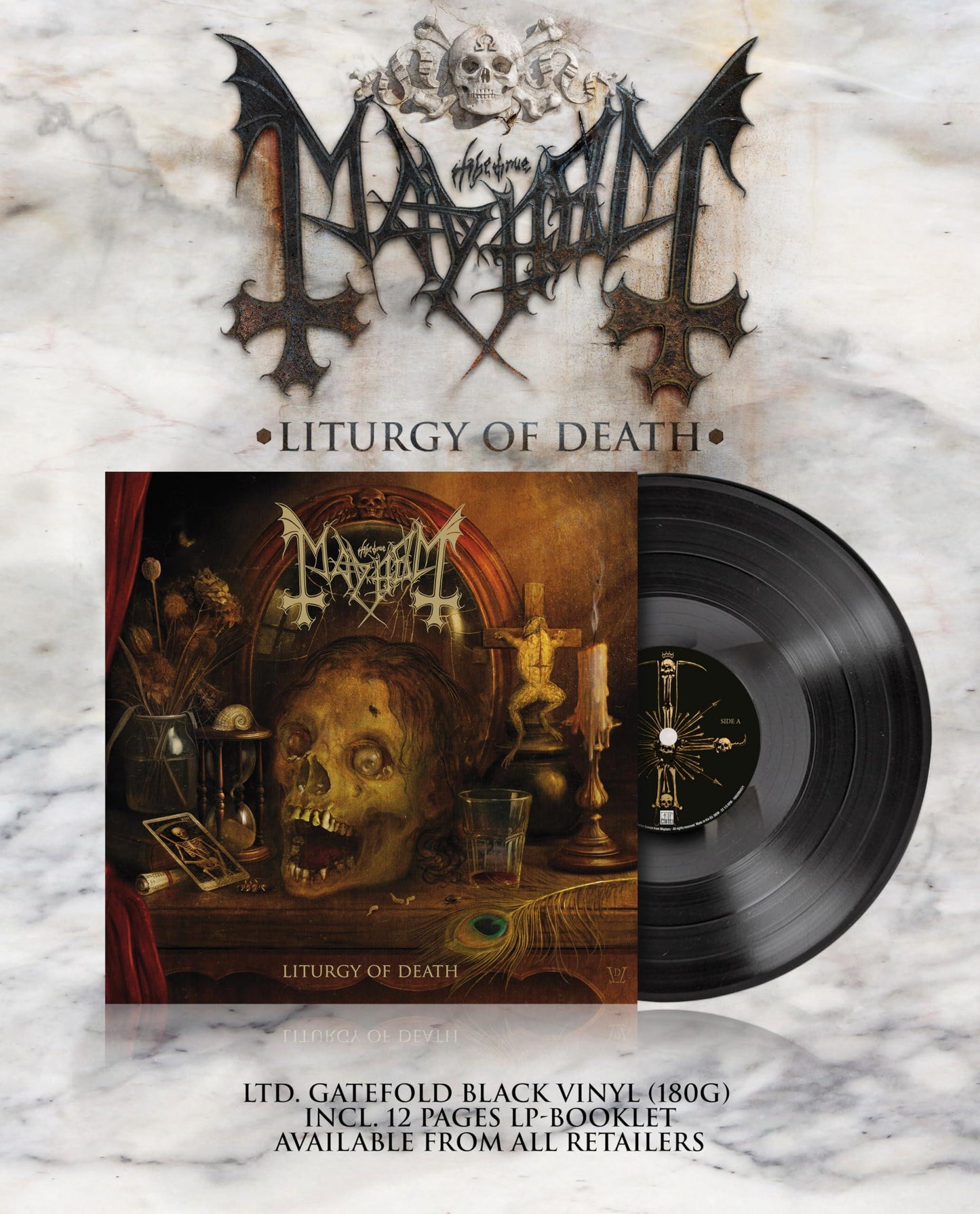 Mayhem - Liturgy of Death - Lp