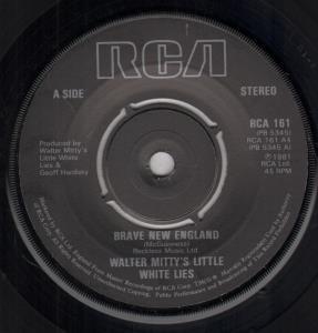 Walter Mitty's Little White Lies - Brave New England - 7 Inch