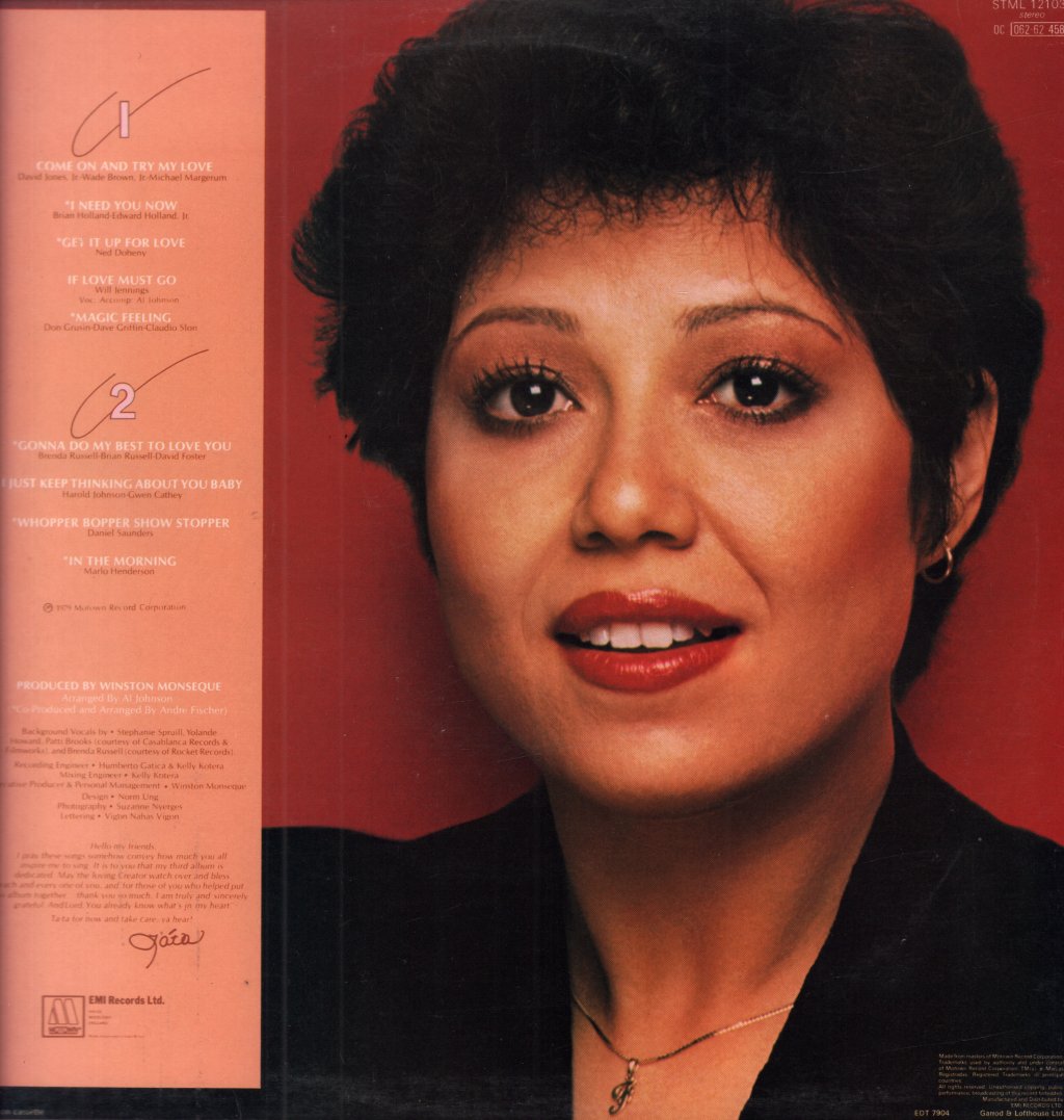 Tata Vega - Try My Love - Lp